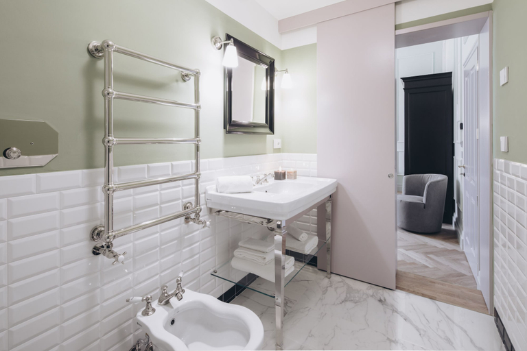 Bathroom 5, Gregorini Bingham Art Luxury Suites, Bologna