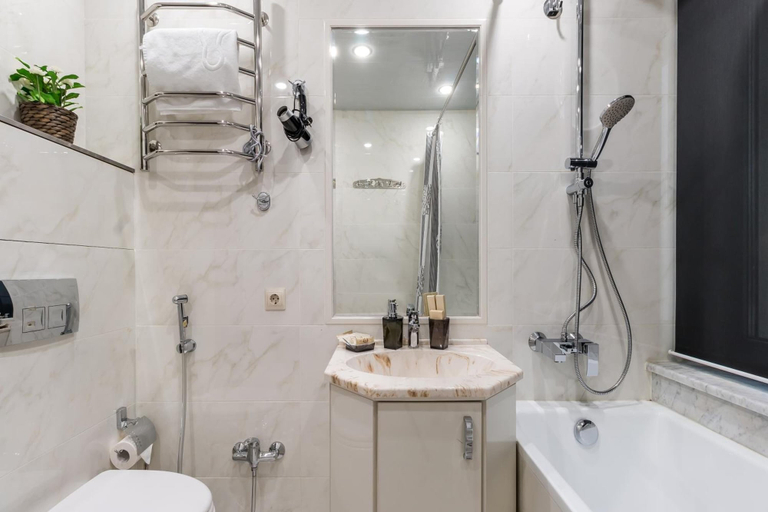 Bathroom 3, Hotel ERA on Sedova, Sankt-Peterburg gorsovet