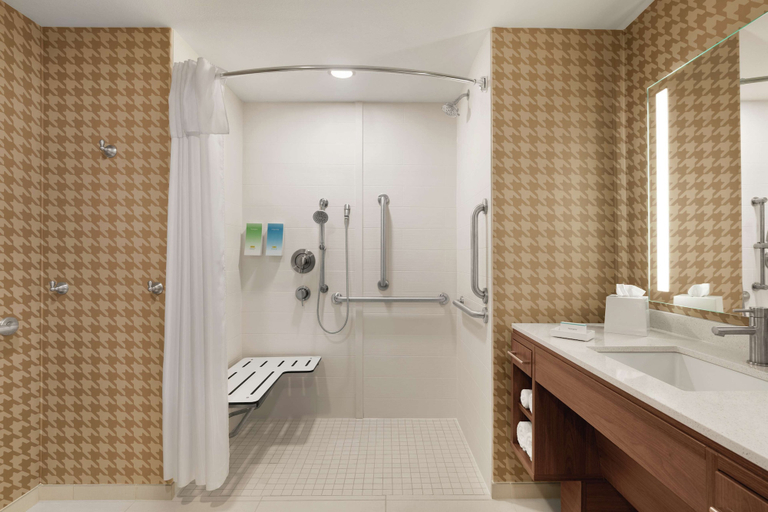 Bathroom 4, Home2 Suites by Hilton Lancaster, Lancaster