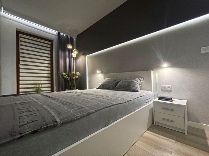Bedroom 3, 4UApart - Apartment suite Platan Grey, Świnoujście