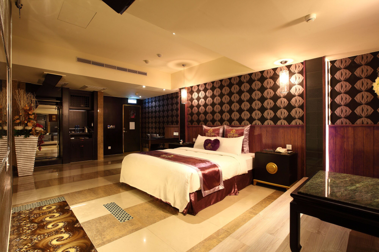 Bedroom 2, Merry Sing Motel, New Taipei City