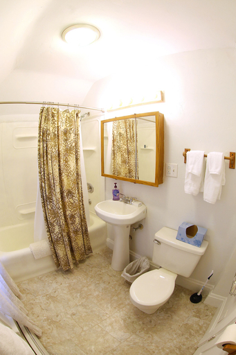 Bathroom, Titletown BNB, Brown