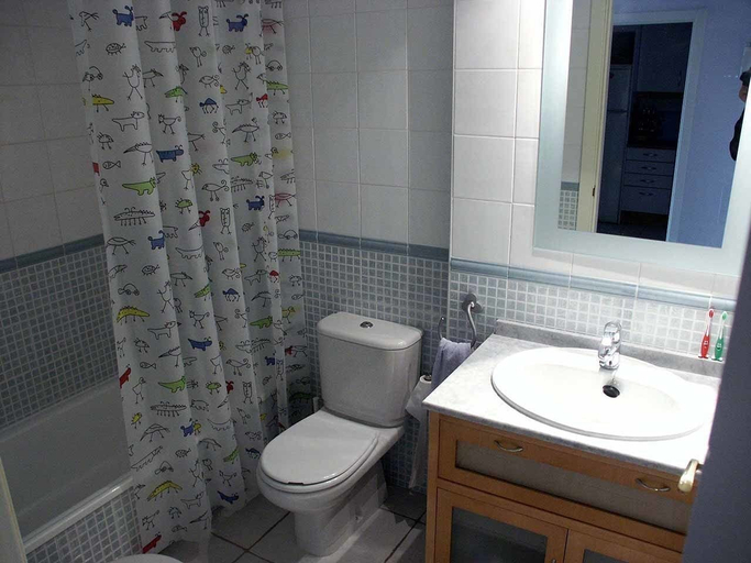 Bathroom, Venavera D30B - Ground Garden 2 Dorm 1 Bath, Walk to Beach, Almería