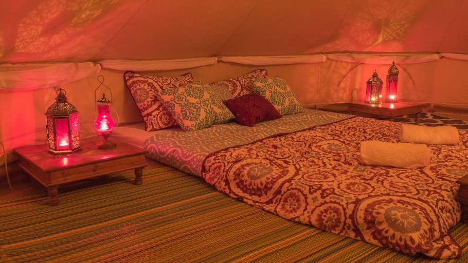 Bedroom, Fureaihiroba Glamping, Hinohara