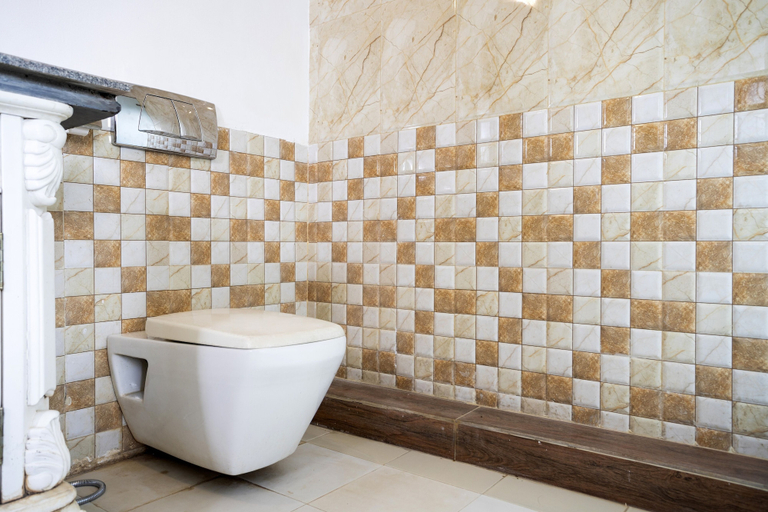 Bathroom 4, Stone Wood River Front, North Goa