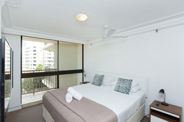Bedroom 3, Imperial Surf Private Apartments, Gold Coast