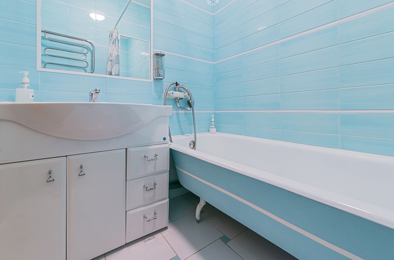 Bathroom 3, FlatHome24 Fermskoye 32, Sankt-Peterburg gorsovet