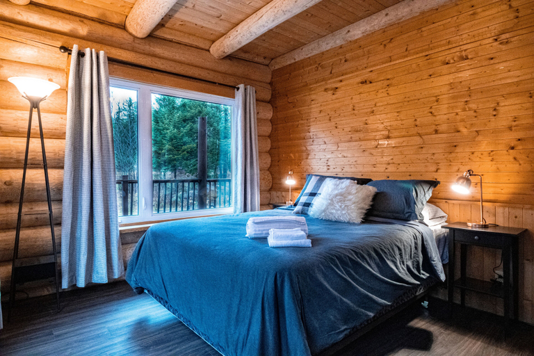 Bedroom 2, Les Chalets Tourisma, Portneuf