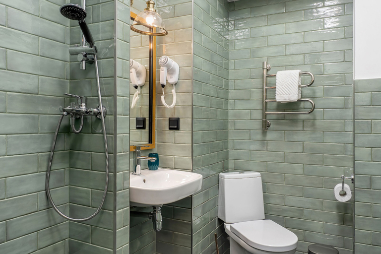 Bathroom, Friends apartment on Moyka 40, Sankt-Peterburg gorsovet