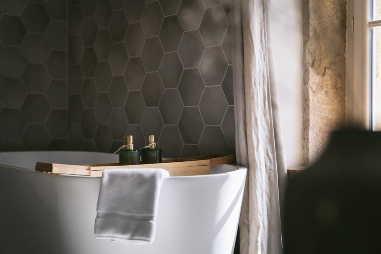 Bathroom 5, Tomette Singuliere - Chambres d'hotes, Saône-et-Loire