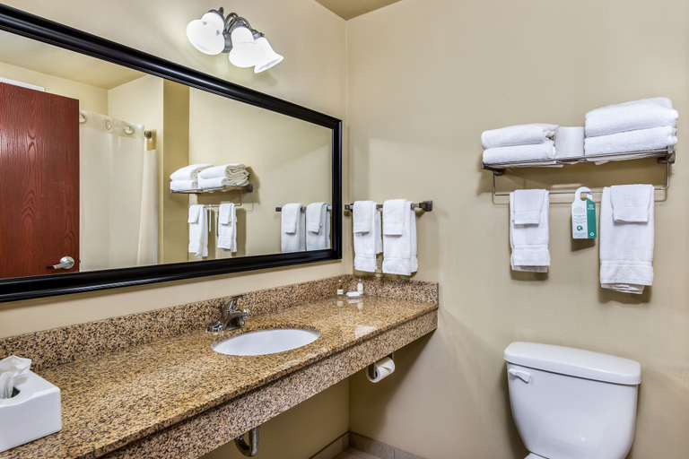 Bathroom 4, Cobblestone Inn & Suites - Brillion, Calumet