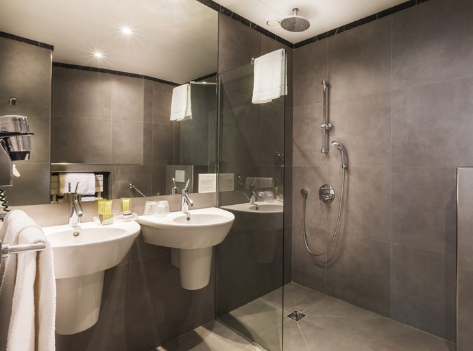 Bathroom 4, Albe Hôtel Saint-Michel, Paris