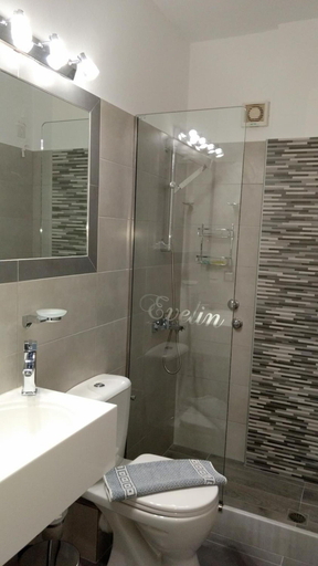 Bathroom 5, Evelin hotel, North Aegean