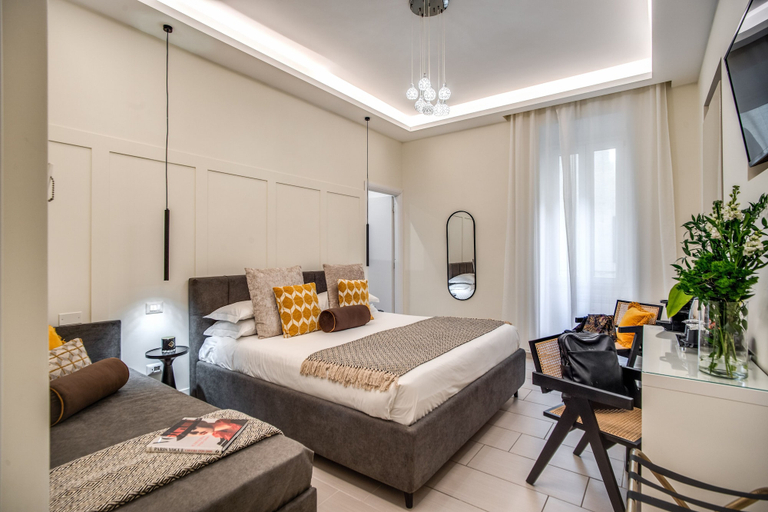Bedroom 4, Borgognona Rooms, Roma