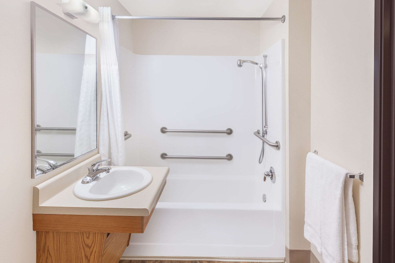 Bathroom 4, WoodSpring Suites Ankeny Des Moines, Polk