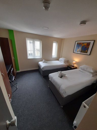 Bedroom 2, Lymedale Suites, Staffordshire