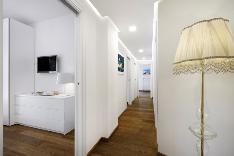 Hallway, Luxury home with sea-view, Napoli
