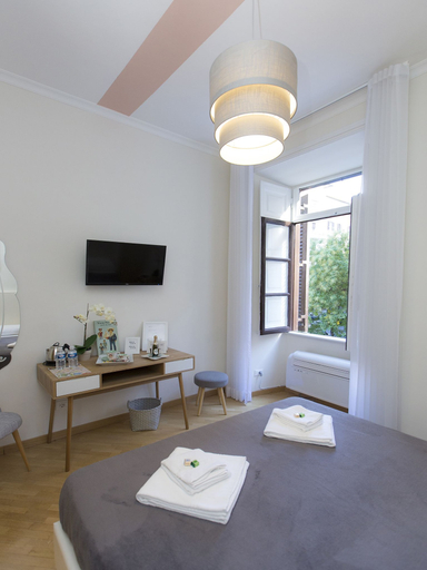 Bedroom 5, Al 7 Rooms, Rome