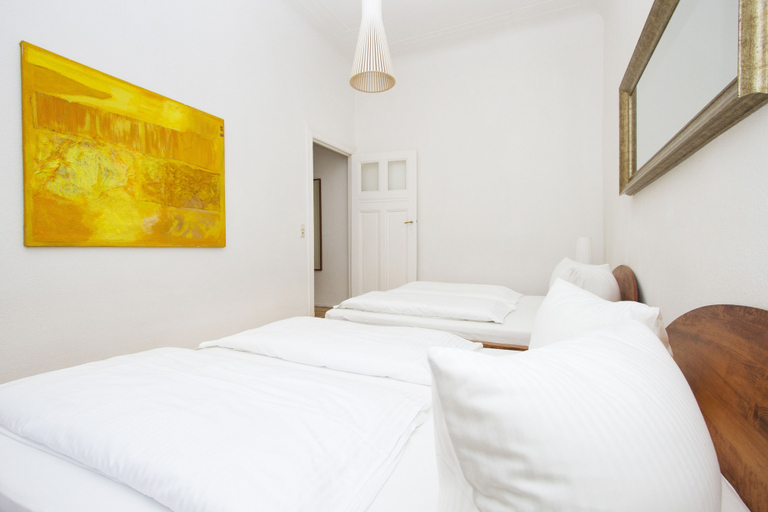 Bedroom 3, Primeflats - Apartment in Pankow, Berlin