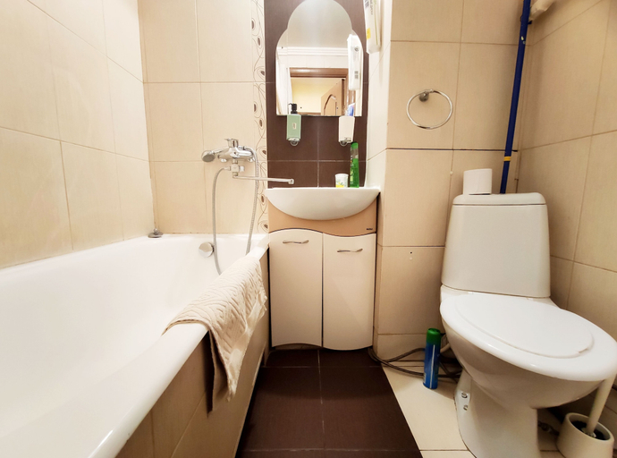 Bathroom, TVST Apartments Vorotnikovskiy Pereylok, Northern