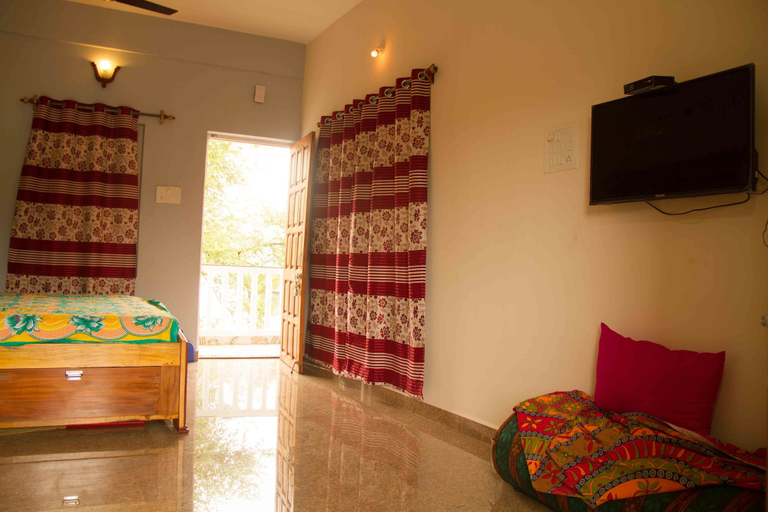 Bedroom 3, Nirvaah Riverhouse Siolim, North Goa