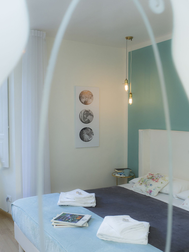Bedroom 5, Al 7 Rooms, Rome