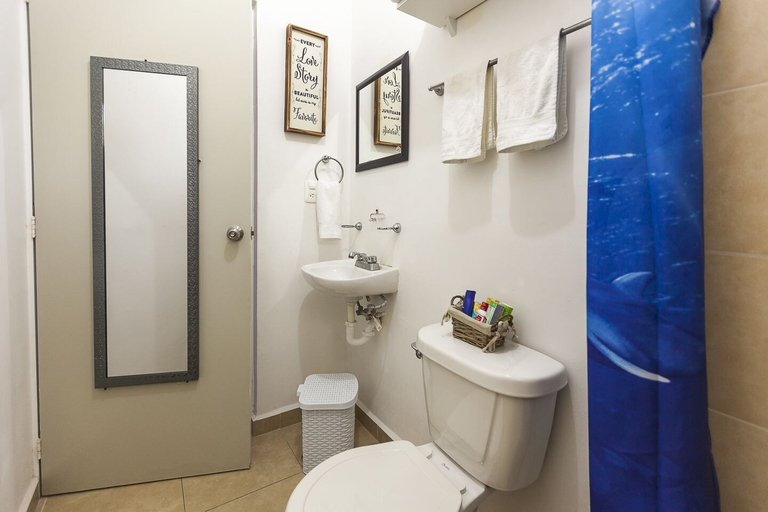 Bathroom, Departamento Paraíso Real Ibiza, Cozumel