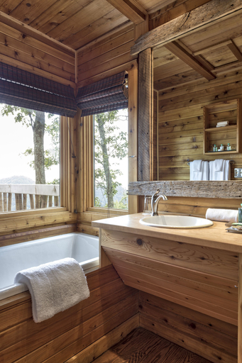Bathroom 4, The Lodge at Primland, Auberge Collection, Patrick