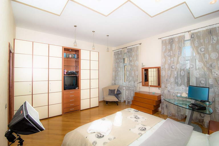 Bedroom 2, ApartExpo on Kutuzovsky 35-30, Western