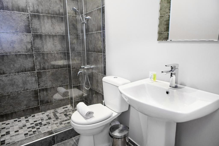 Bathroom 4, TourAsia Hotel, Bishkek