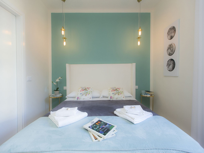 Bedroom 4, Al 7 Rooms, Rome