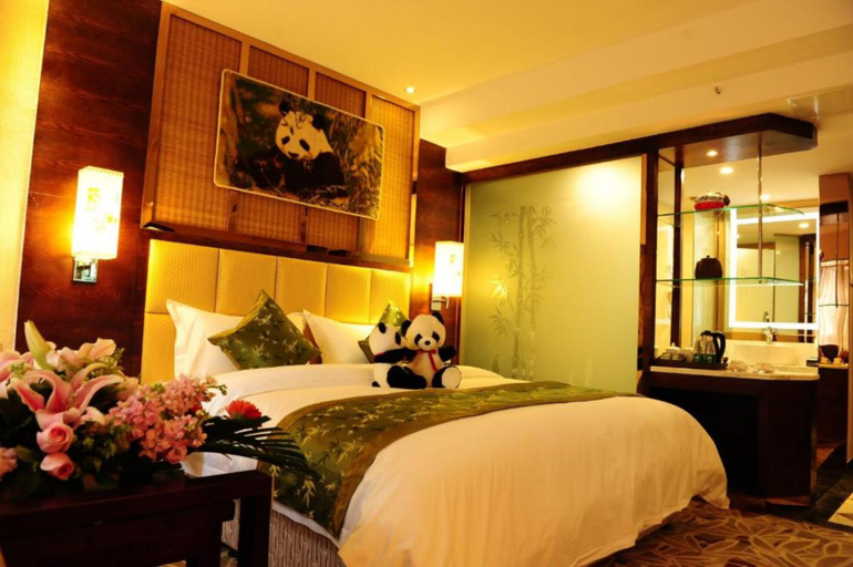 Bedroom 3, Panda Prince Hotel South Railway Station Branch, Chengdu