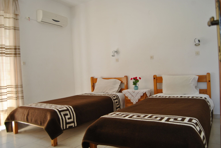Bedroom 3, Stergia Apartments, South Aegean