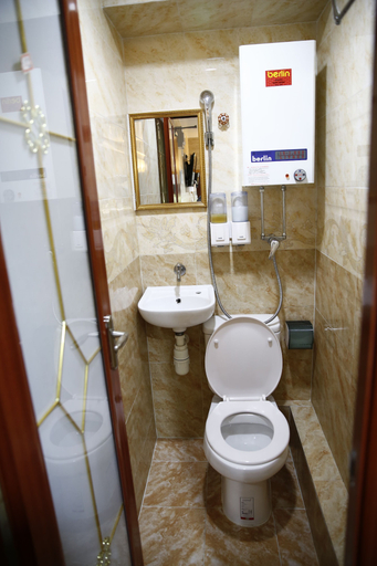 Bathroom 5, Sandhu guest house, Kowloon