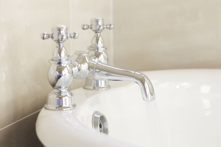 Bathroom 4, Headlam Hall Hotel, Durham