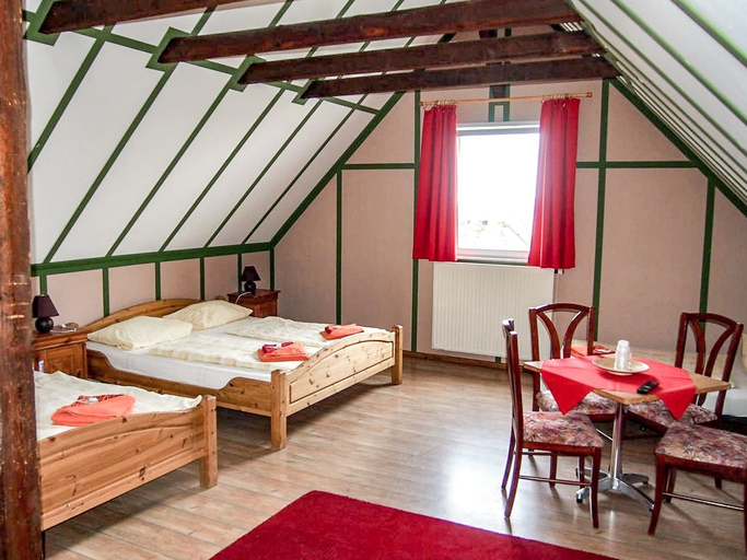 Bedroom 3, Haus Saarland am Rennsteig, Schmalkalden-Meiningen