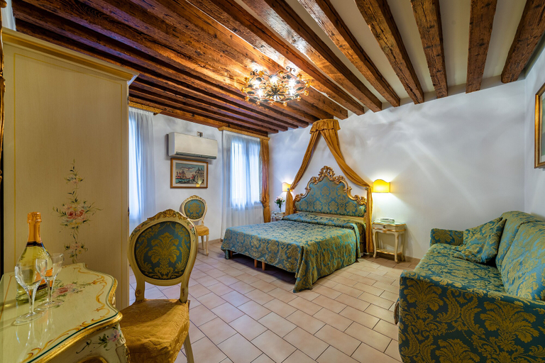Bedroom 3, Hotel Al Vagon, Venezia