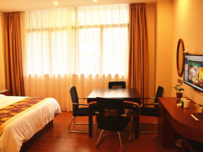 Bedroom 3, GreenTree Inn Jiangxi Shangrao Qianshan Ehu Avenue Express Hotel, Shangrao
