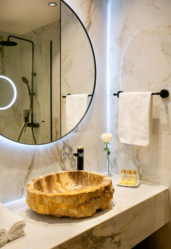 Bathroom 5, Asterias Beach Hotel