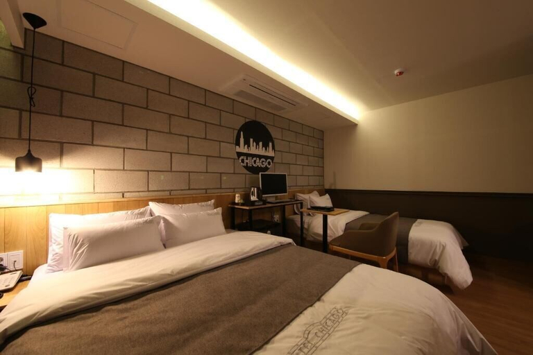 Bedroom 3, Hotel Chicago, Changwon
