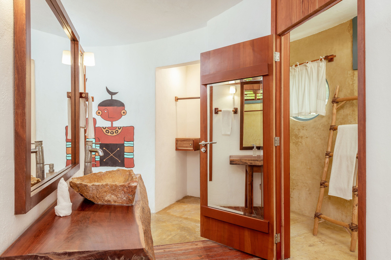 Bathroom 4, Dos Ceibas Tulum Feel Good Hotel, Cozumel