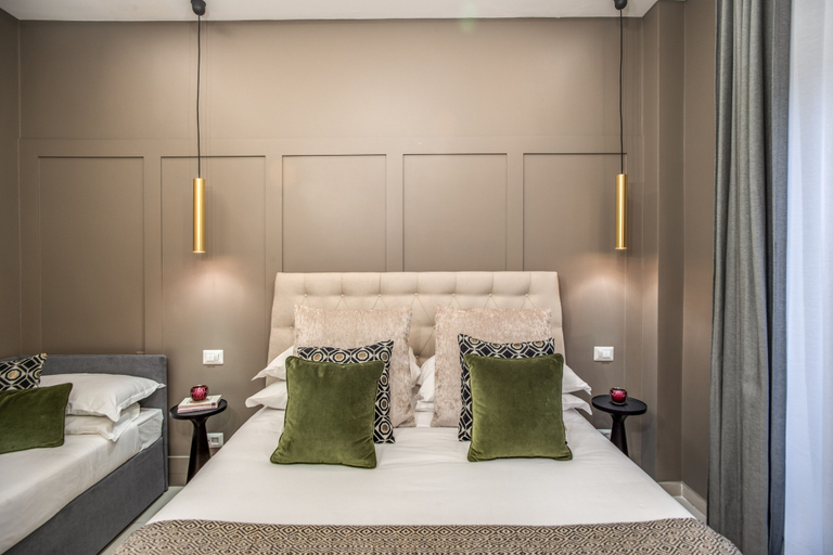Bedroom 3, Borgognona Rooms, Roma