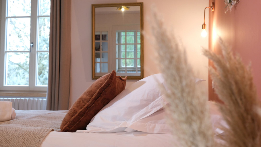 Bedroom 4, Tomette Singuliere - Chambres d'hotes, Saône-et-Loire