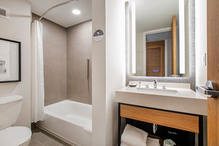 Bathroom 4, Sheraton Chapel Hill Hotel, Orange