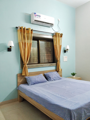 Bedroom 2, RP Studio Rooms, Nashik