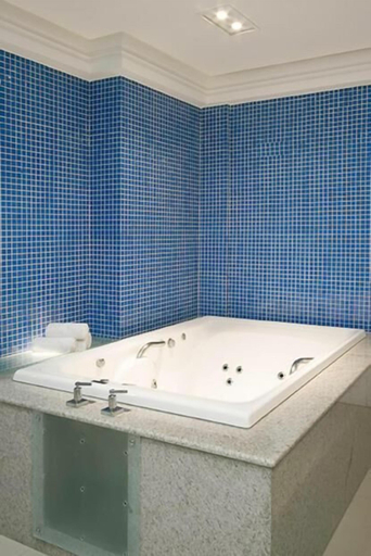 Bathroom 4, Brisa Tower Hotel, Brasília