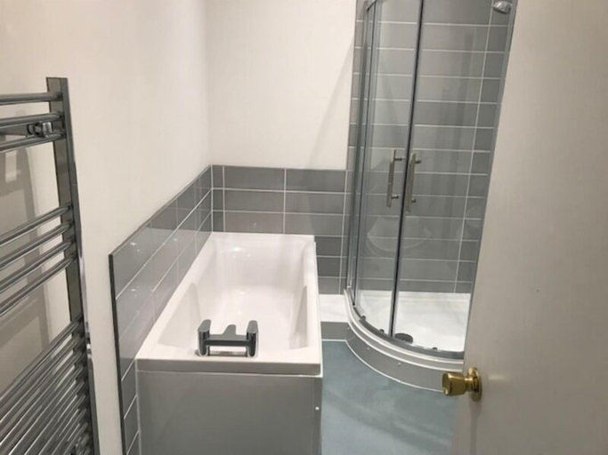 Bathroom 4, An Mor Hotel, Cornwall
