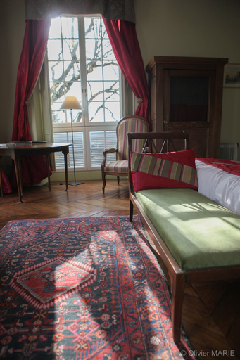 Bedroom 3, Le Château de la Vierge, Essonne