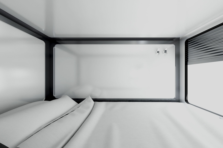 Bedroom 3, Qube Capsule Hotels, Central