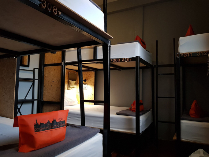 Bedroom 3, Bangkok Bed and Bike - Hostel, Phra Nakhon